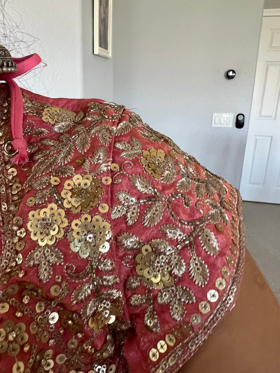 Pink/Gold 3-Piece Outfit (worn once)