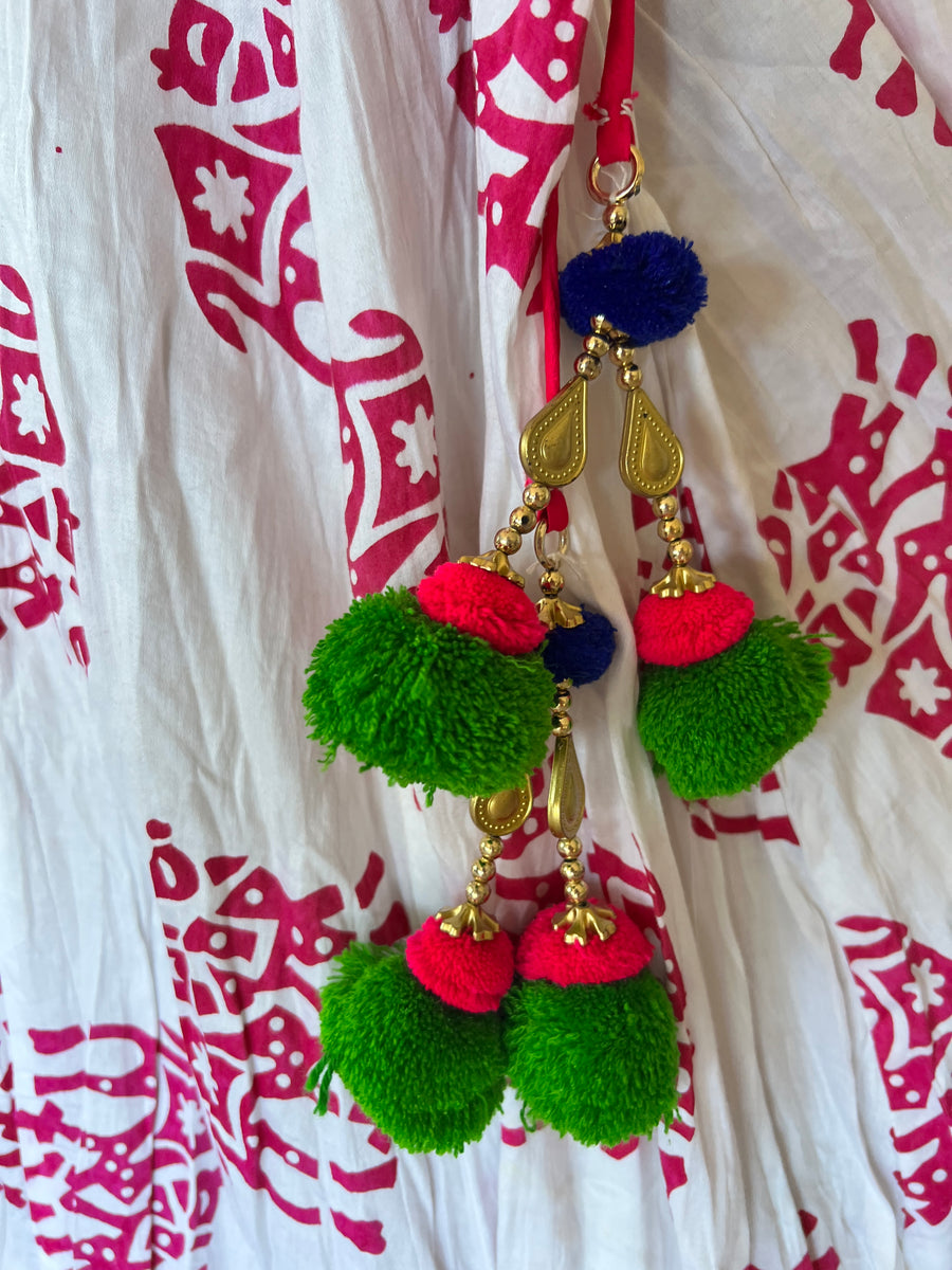 2-Piece Outfit (no scarf) Pink and Gold