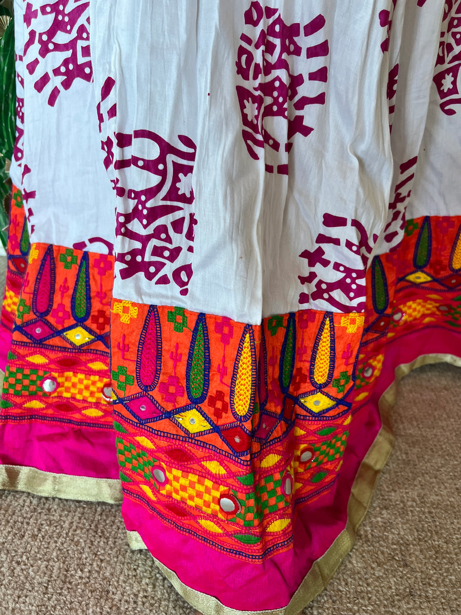 2-Piece Outfit (no scarf) Pink and Gold