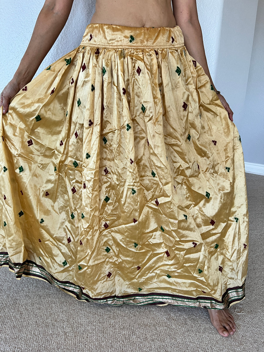 Skirt Only-yellow gold