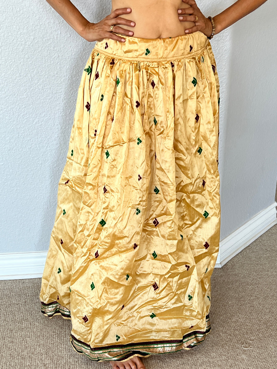 Skirt Only-yellow gold