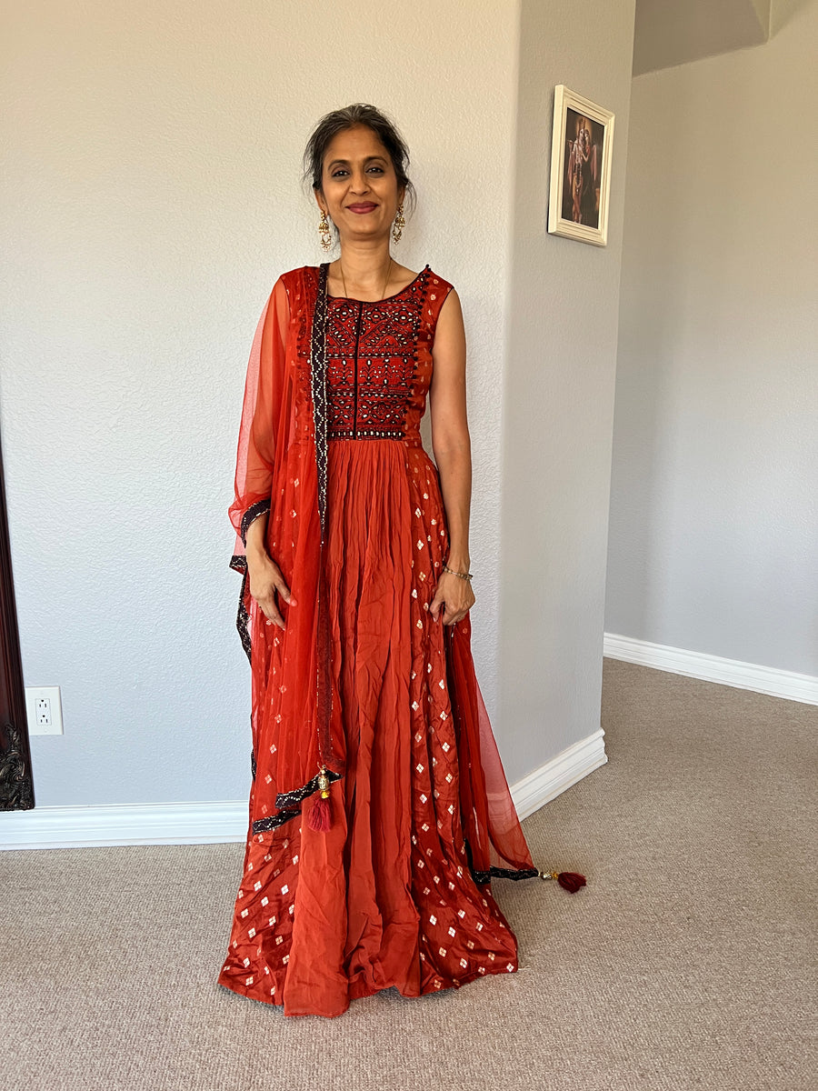 3-Piece Set (Dress, Pants, Scarf) Brand New