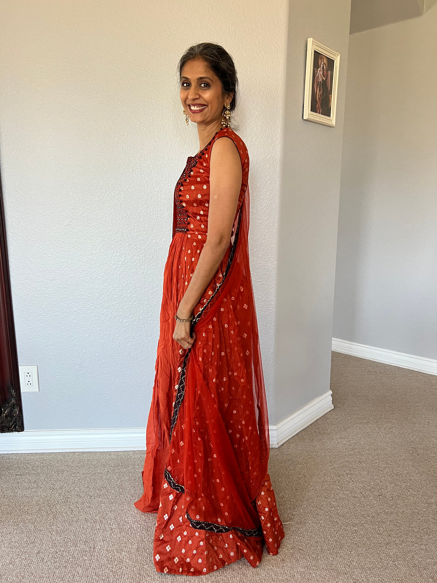 3-Piece Set (Dress, Pants, Scarf) Brand New