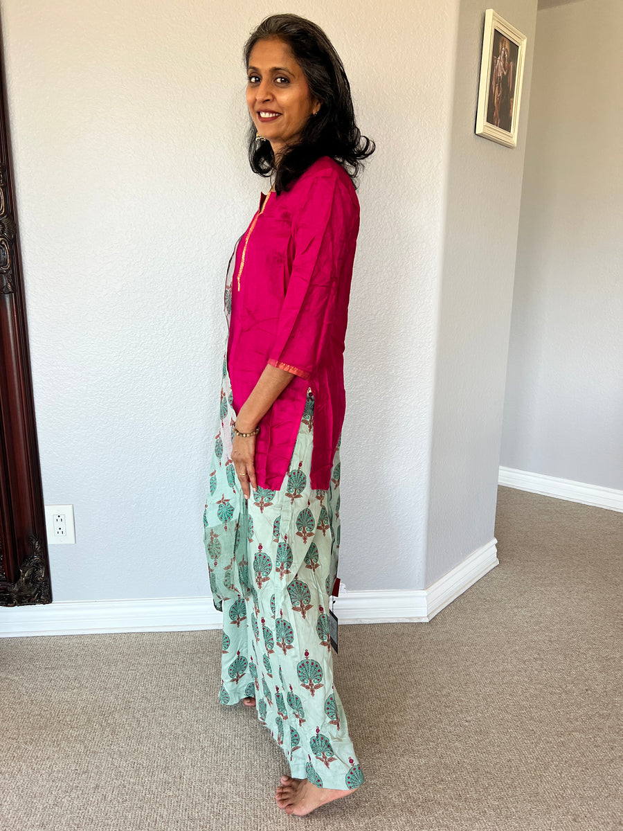 3-Piece Outfit (Top, Pants, Scarf) Brand New