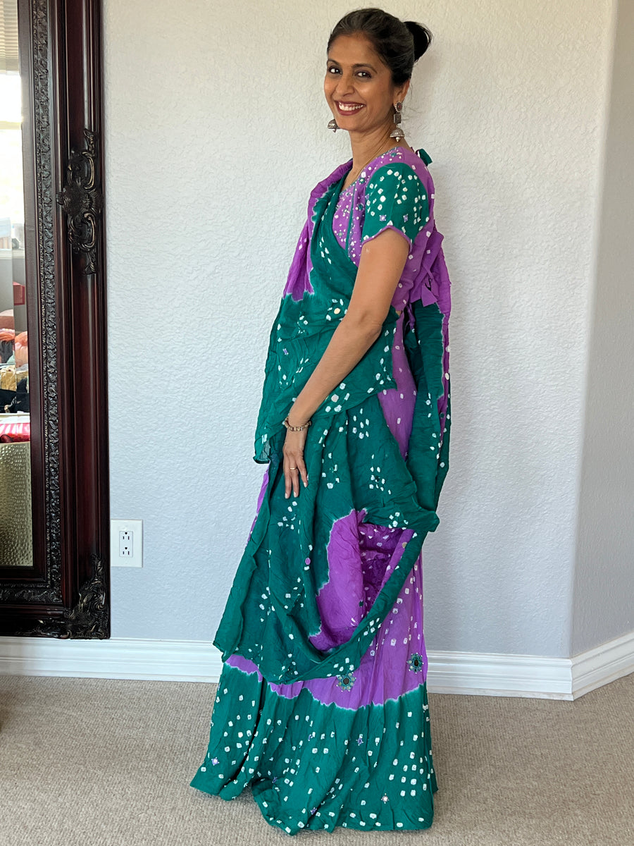 Classic Bandhani 3-Piece Outfit