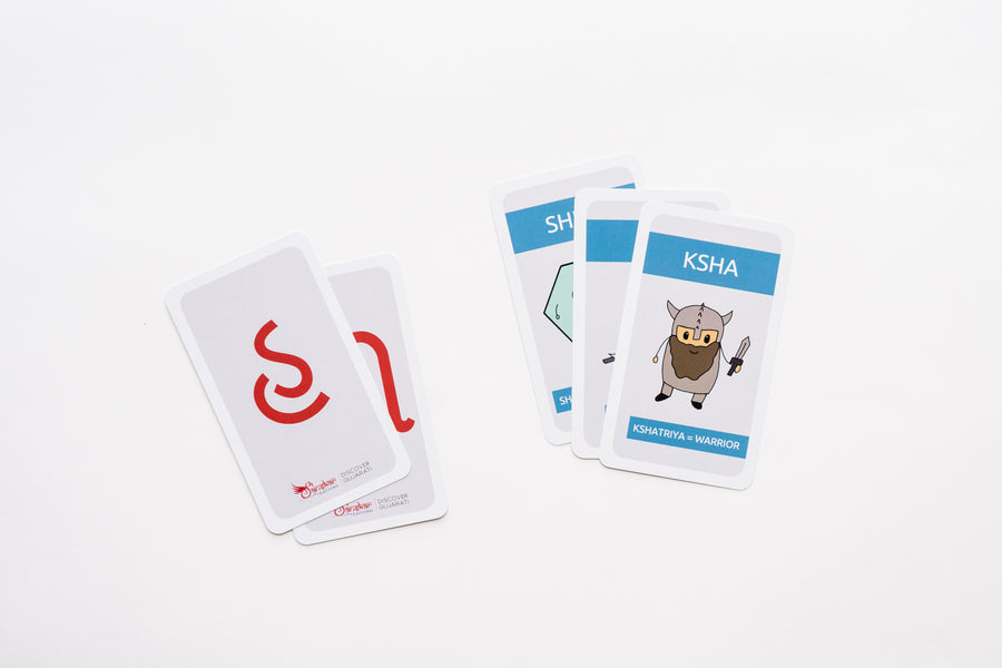 Gujarati Alphabet Flashcards